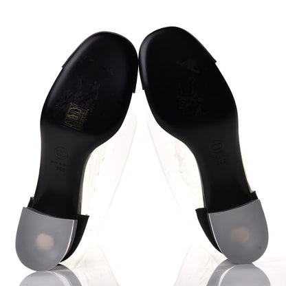 Chanel PVC Grosgrain High Boots 39 Transparent Black 6 of 9