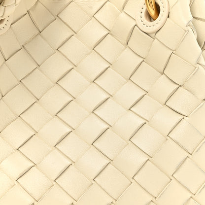 Bottega Veneta Nappa Intrecciato Small Parachute Shoulder Bag Sea Salt 7 of 14