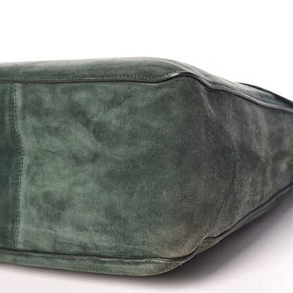 Celine Suede Medium Gourmette Emerald 9 of 13