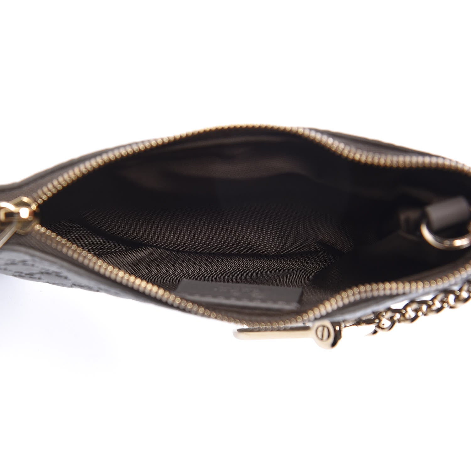 Gucci Soft Microguccissima Key Ring Coin Case Loess 5 of 8