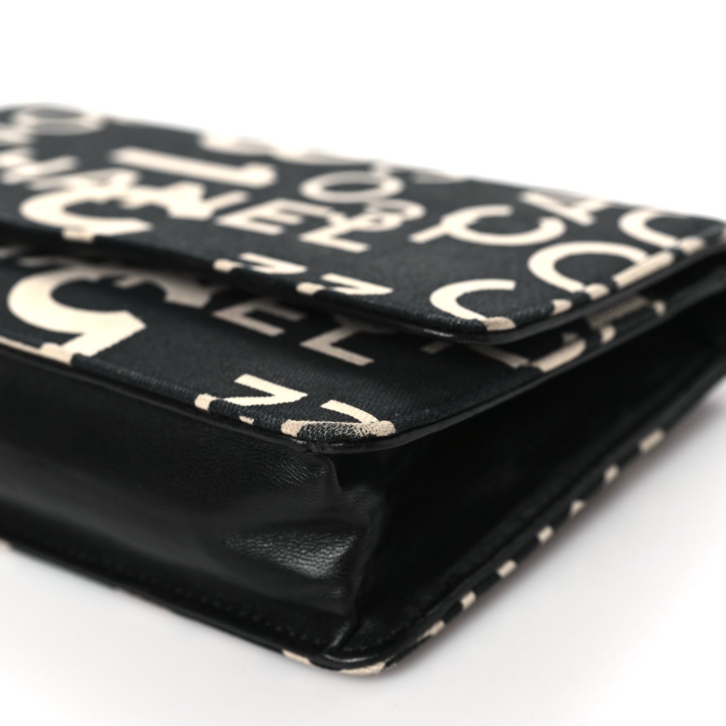 Denim Coco Wallet On Chain WOC Black