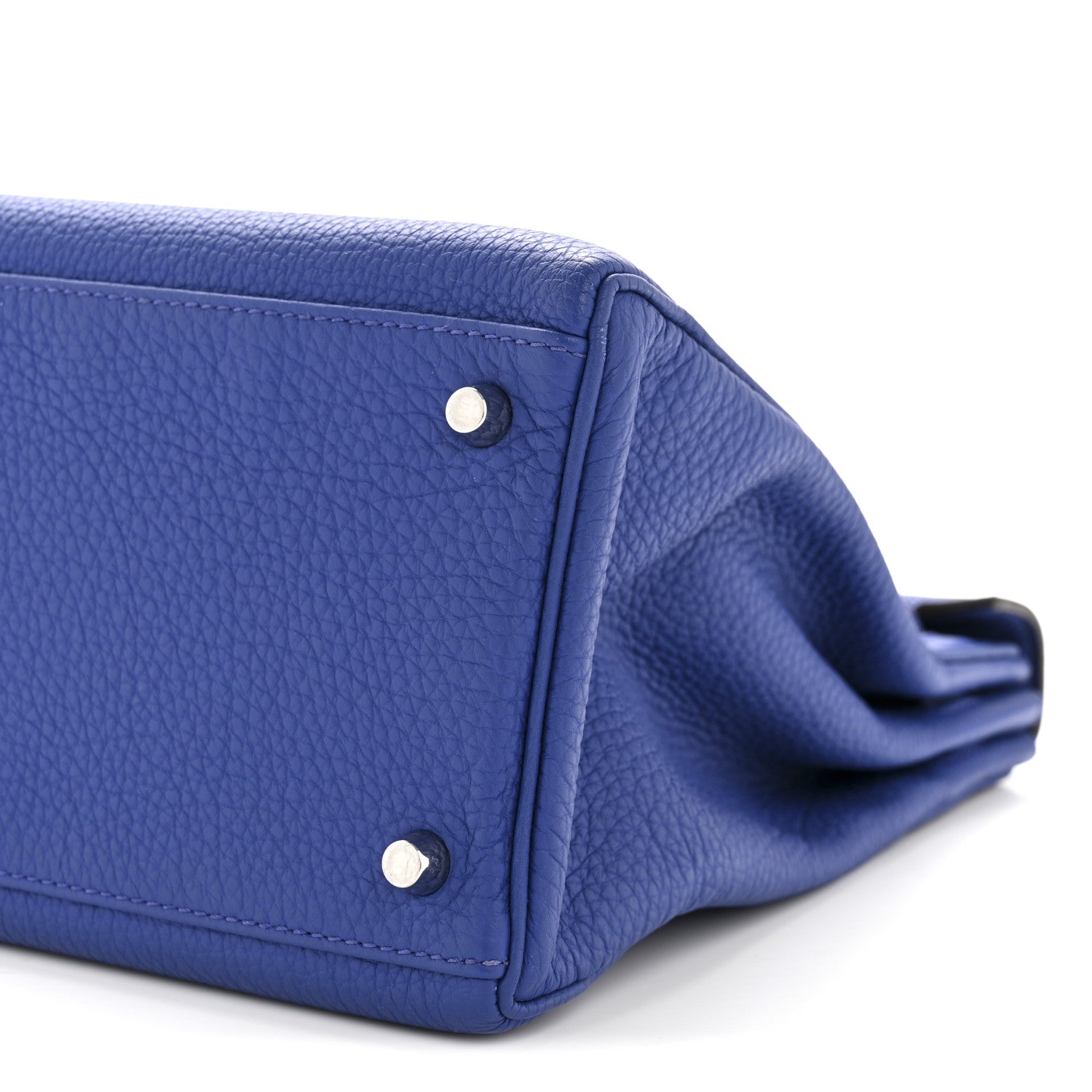 Hermes Togo Kelly Retourne 35 Bleu Electrique 10 of 11