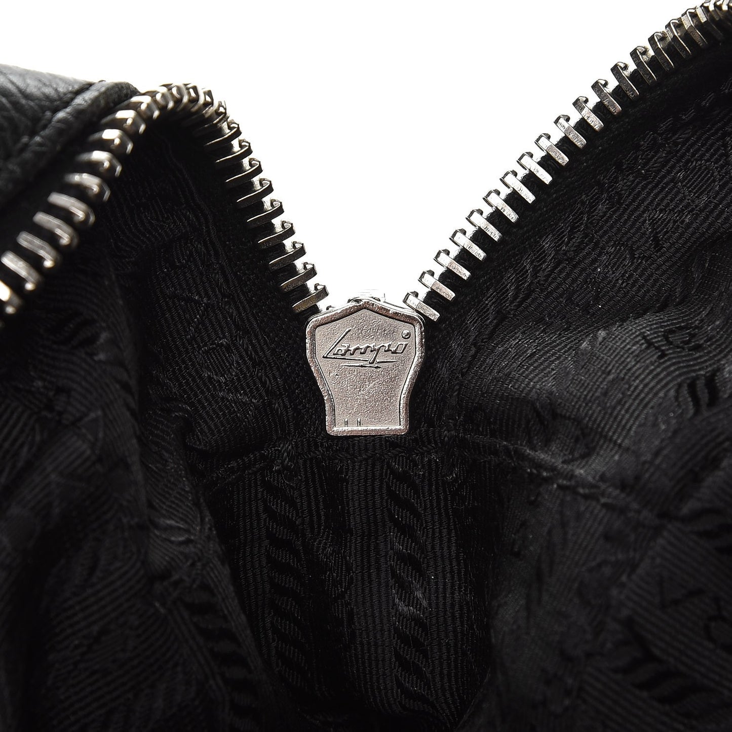 Vitello Daino Tote Nero Black
