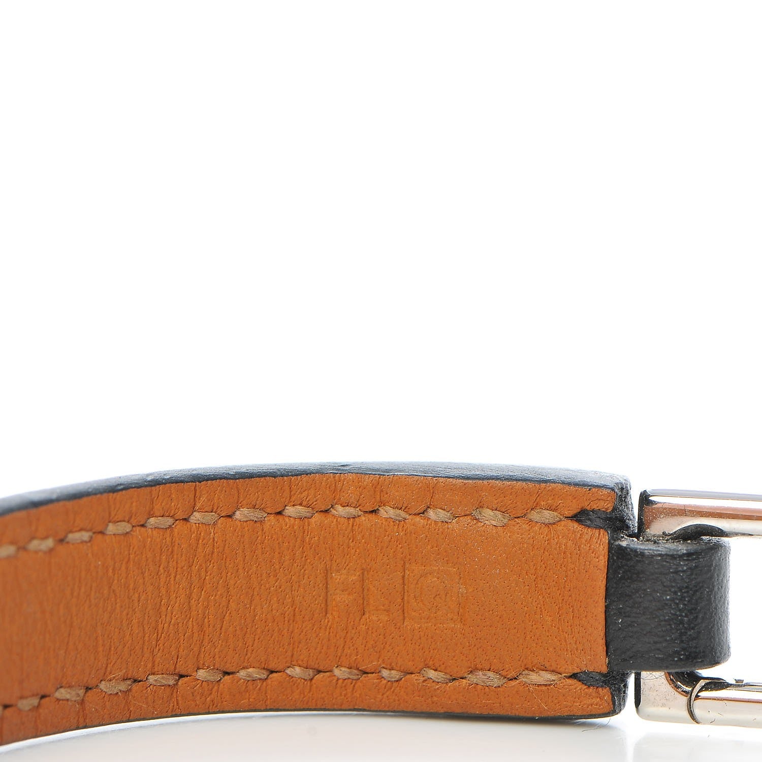 Hermes Chamonix Rivale Double Tour Bracelet M Black 6 of 7