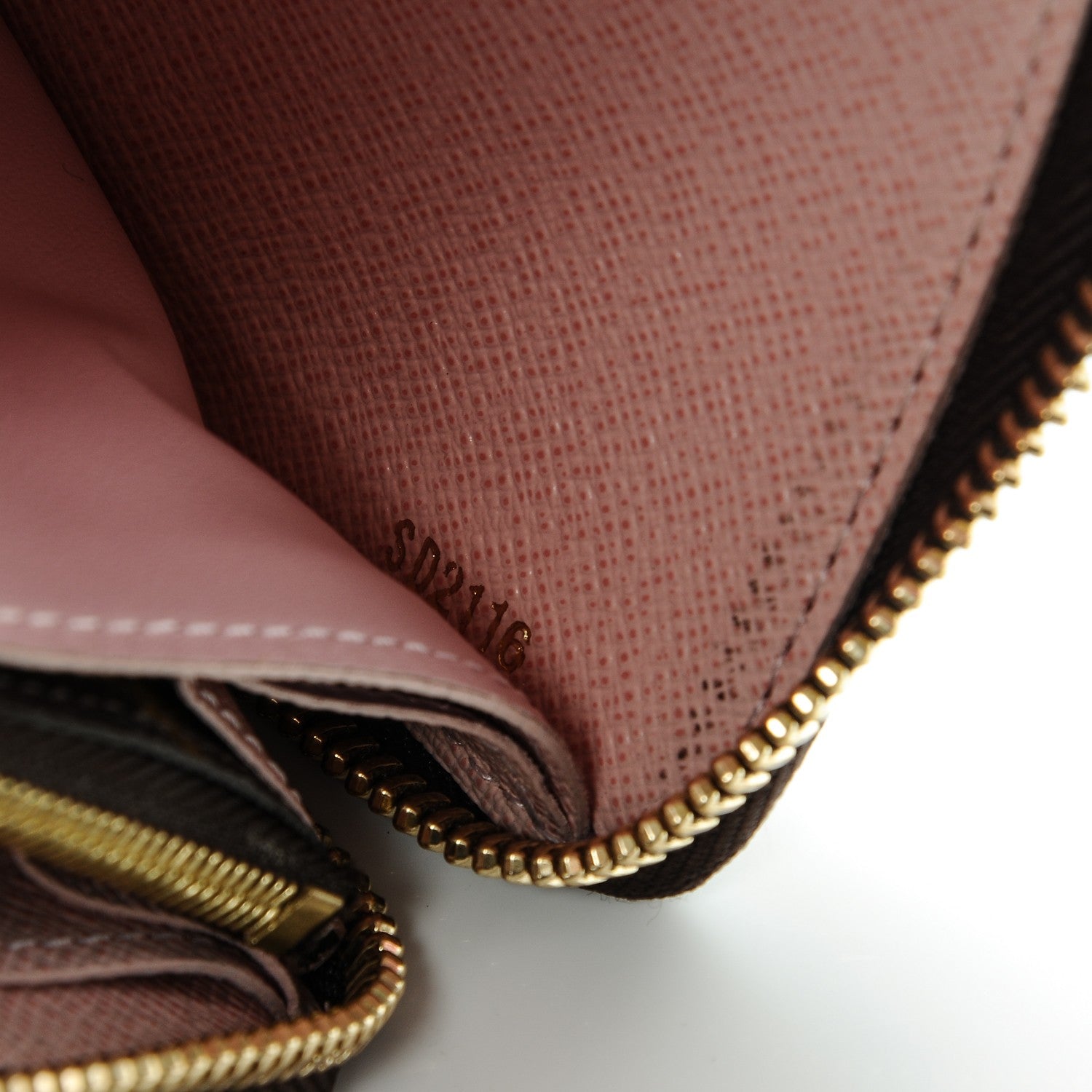 Louis Vuitton Monogram Clemence Wallet Rose Ballerine 7 of 7