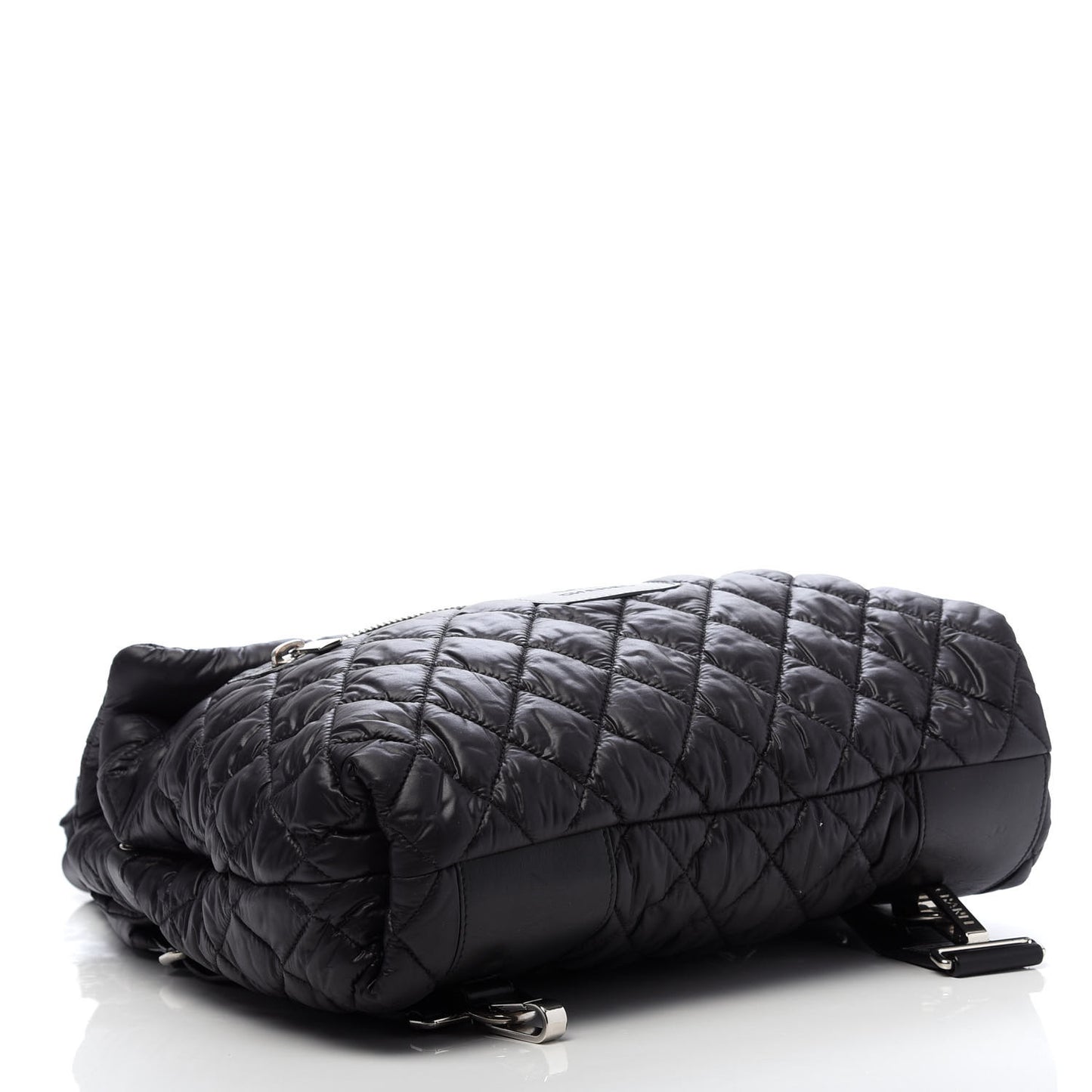 Lambskin Quilted Coco Cocoon Backpack Black