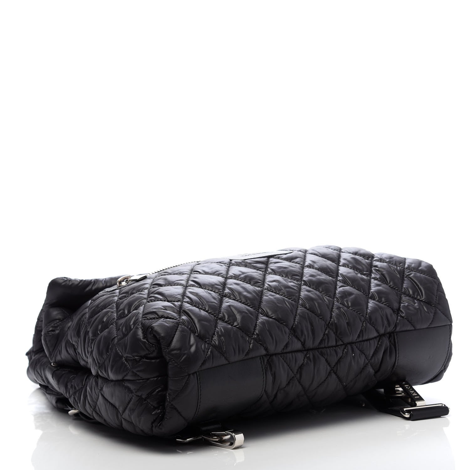 Chanel Lambskin Quilted Coco Cocoon Backpack Black 3 of 9