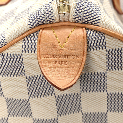 Louis Vuitton Damier Azur Speedy 30 8 of 11