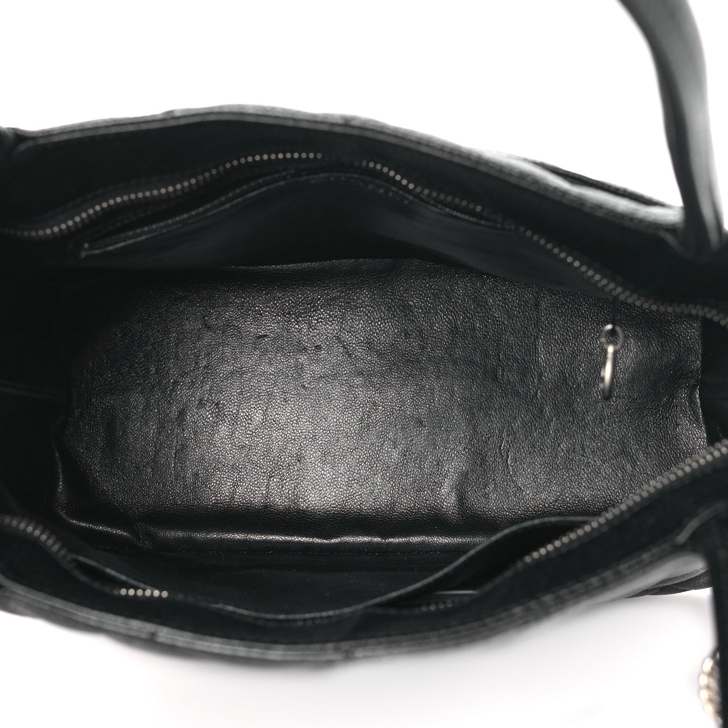 Chanel Caviar Quilted Medallion Tote Black 5 of 10