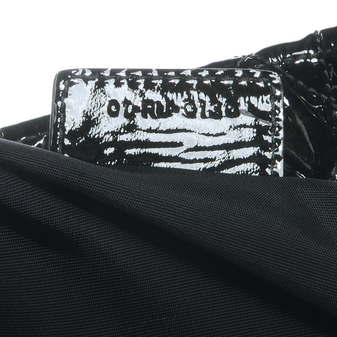 Christian Dior Patent Cannage Dior Soft Shopping Tote Black 7 of 7
