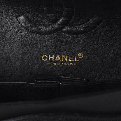 Chanel Caviar Quilted Medium Double Flap Black 8 of 11
