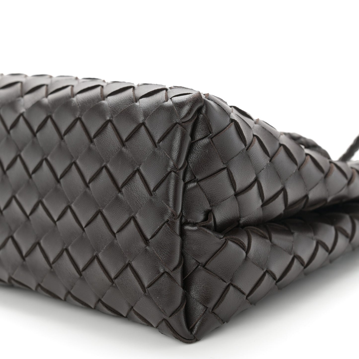 Nappa Intrecciato Small Andiamo Shoulder Bag Fondant