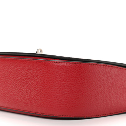 Mulberry Classic Grained Calfskin Small Darley Satchel Scarlet 8 of 8
