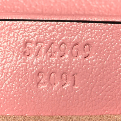 Gucci Azalea Calfskin Enamel Matelasse Diagonal Super Mini Torchon GG Marmont Shoulder Bag New Cherry Red Wild Rose 8 of 12