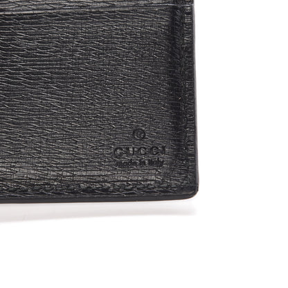 Gucci Calfskin Tiger Bi-Fold Wallet Black 6 of 8