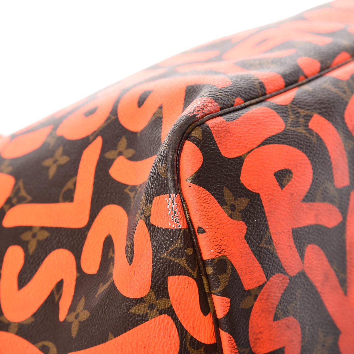 Monogram Graffiti Neverfull GM Orange