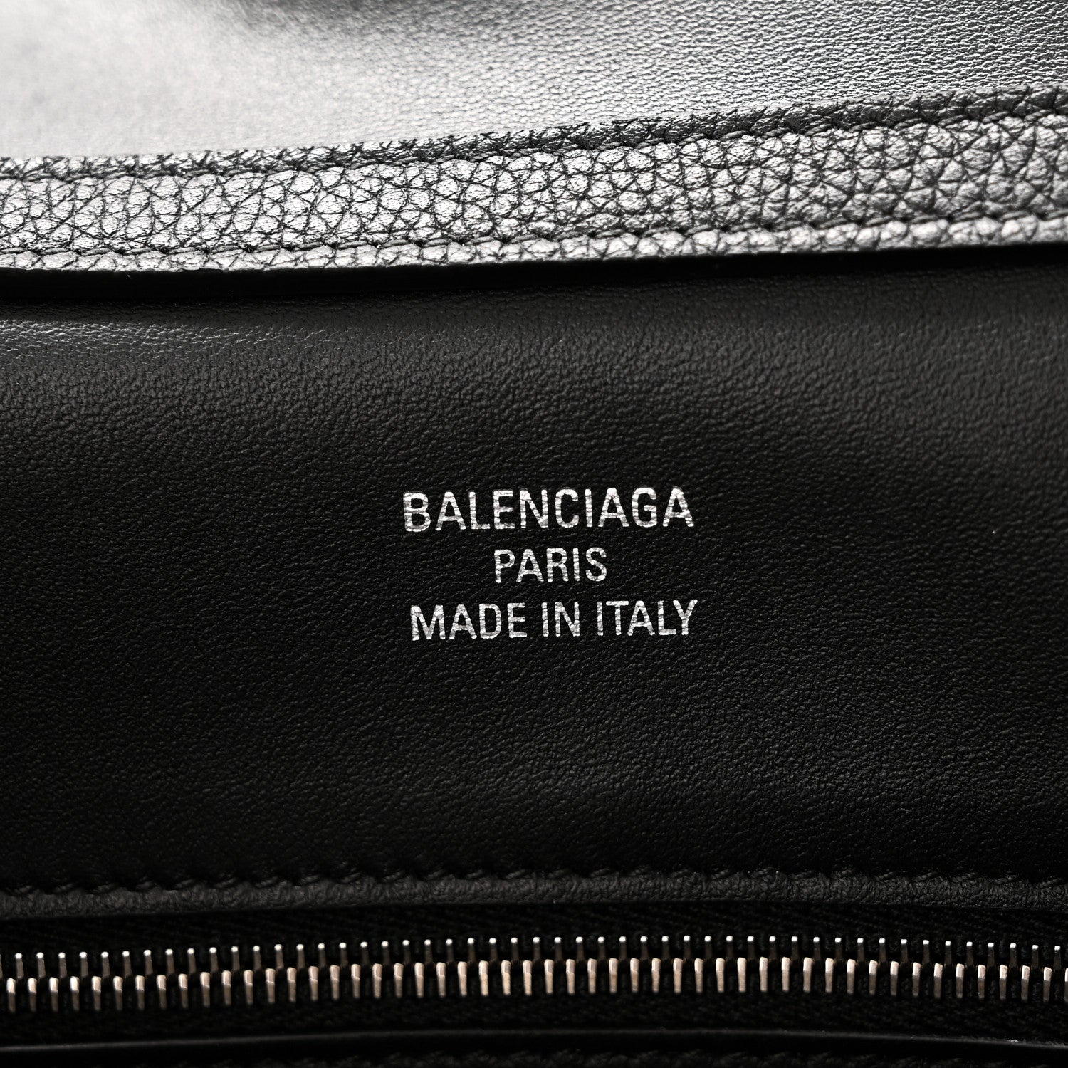 Balenciaga Grained Calfskin Small Rodeo Top Handle Handbag Black 6 of 9