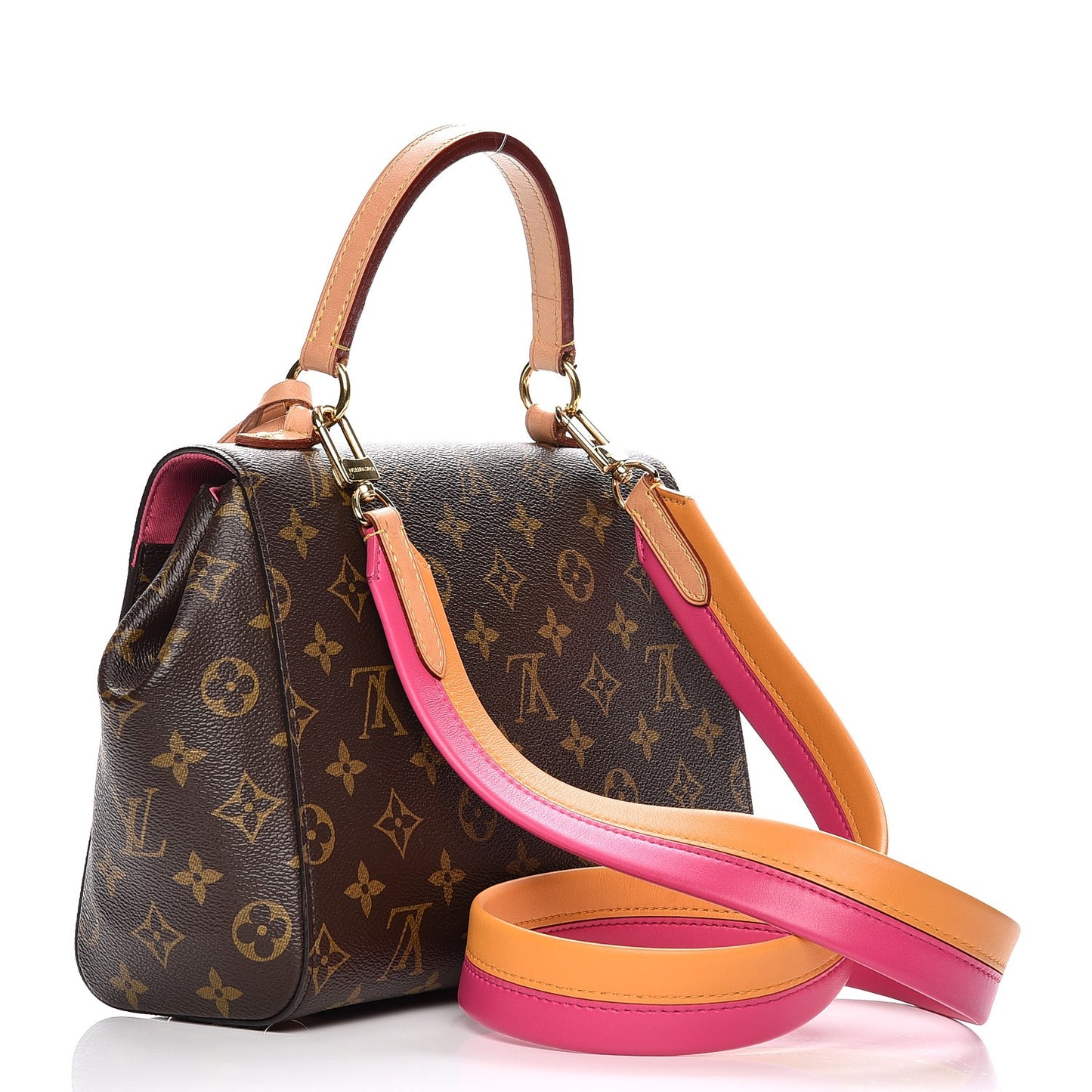 Monogram Cluny BB Hot Pink Safran Imperial