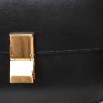 Celine Box Calfskin Medium Classic Box Flap Bag Black 8 of 9
