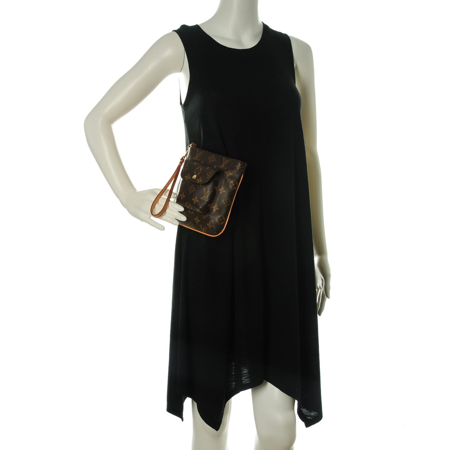 Monogram Partition Clutch