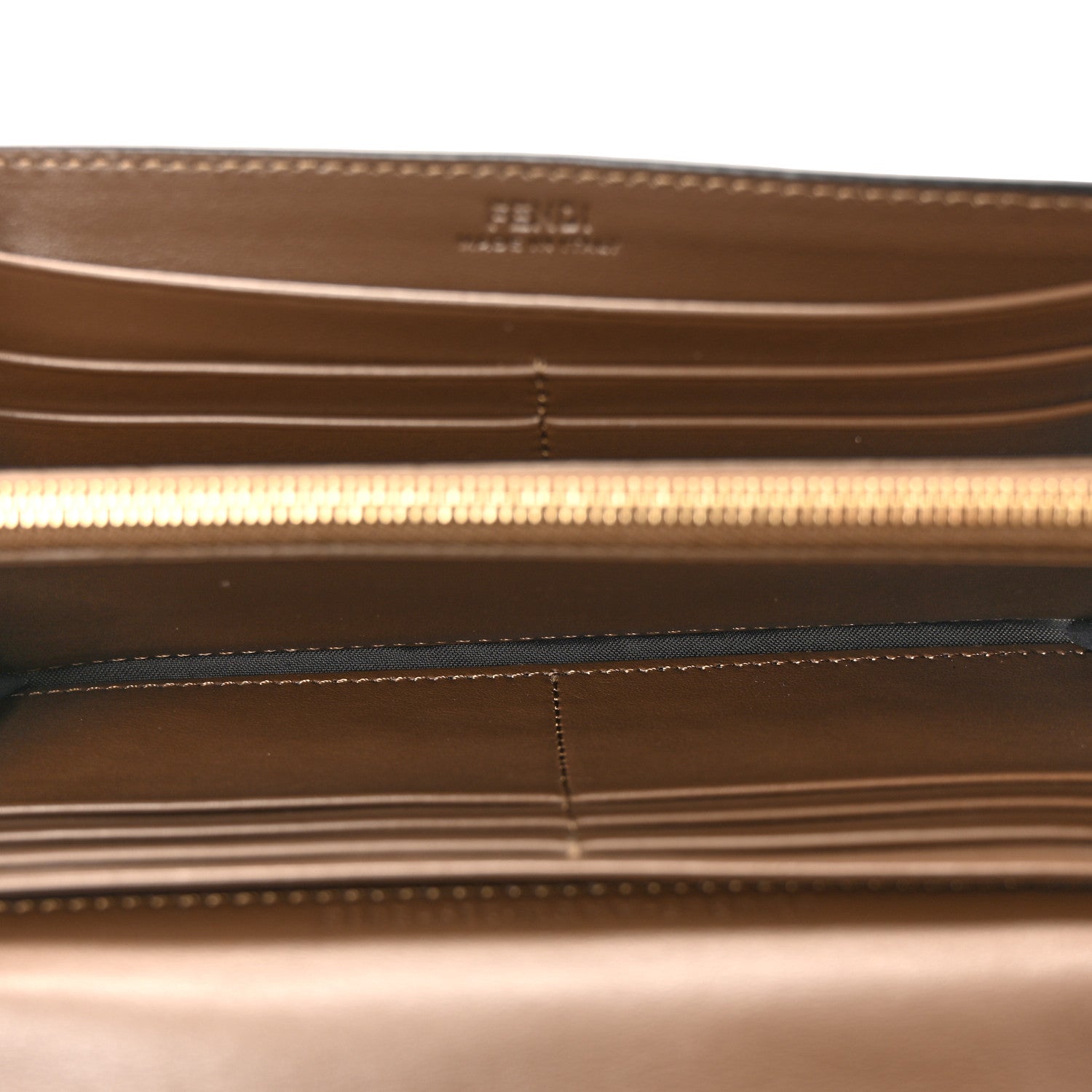 Fendi Vitello Soft F is Fendi Bi-Color FF 1974 Embossed