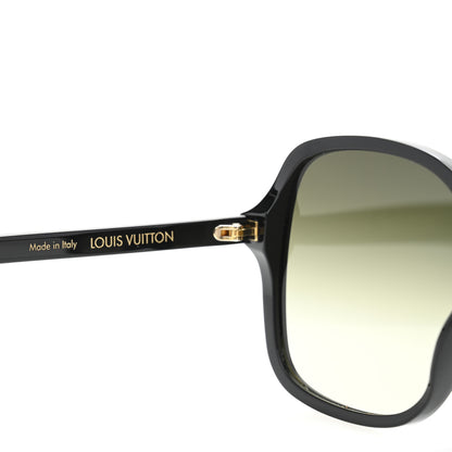 Louis Vuitton Acetate My Monogram Light Square Sunglasses Z1861W Black 5 of 8