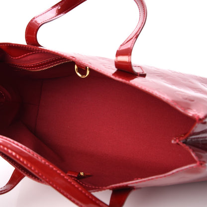 Louis Vuitton Vernis Wilshire PM Pomme D'Amour 5 of 6