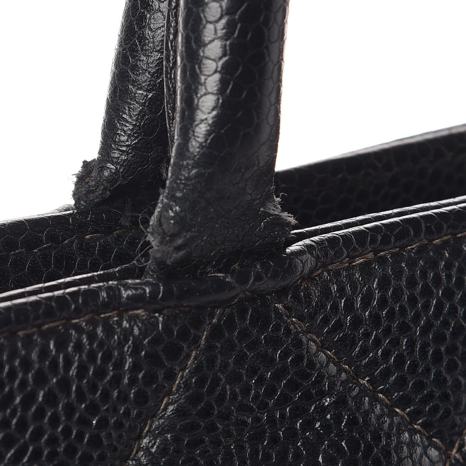Chanel Caviar Quilted Medallion Tote Black 17 of 18