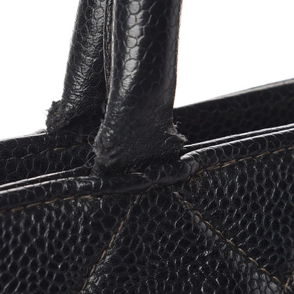 Chanel Caviar Quilted Medallion Tote Black 17 of 18