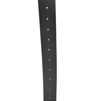 Gucci Moon Calfskin Pearl Double G 40mm Belt 80 32 Black Cream 5 of 6