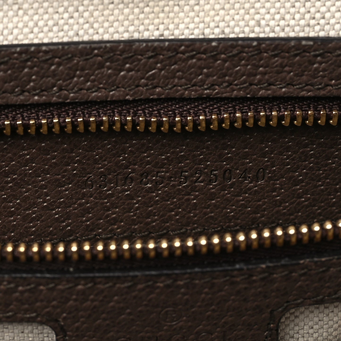 Monogram Jumbo GG Textured Dollar Calfskin Web Medium Ophidia Shopping Tote Camel Ebony
