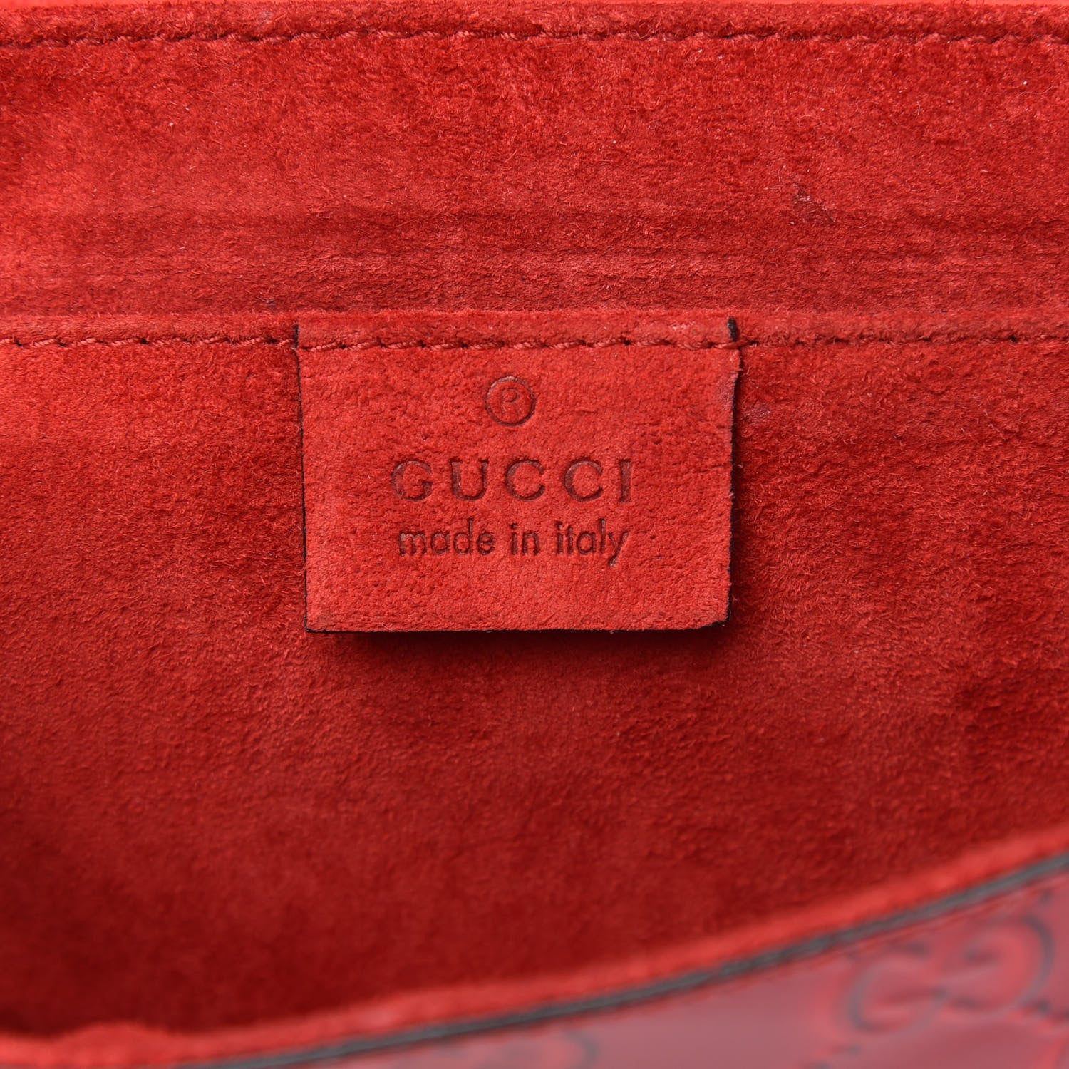 Gucci Patent Guccissima Mini Mayfair Bag Red 5 of 10