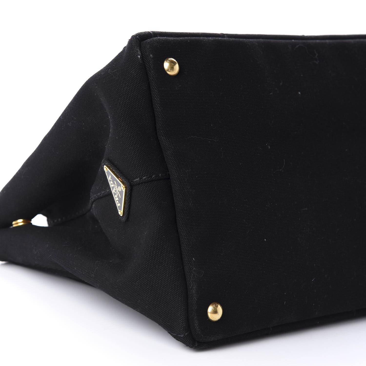Prada Canapa Logo Tote Black 6 of 11