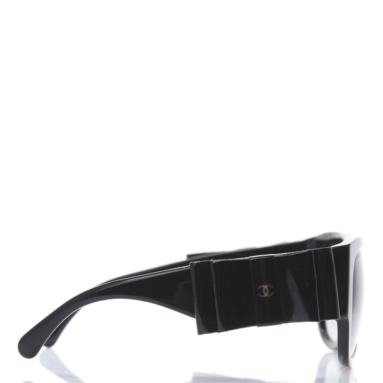 Chanel CC Bow Sunglasses 5276-Q Black 3 of 8