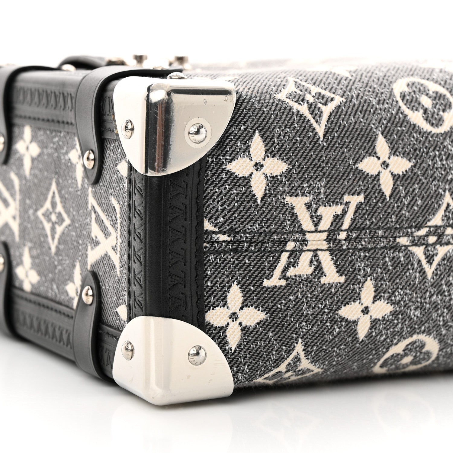 Louis Vuitton Monogram Jacquard Denim Side Trunk Grey 8 of 10