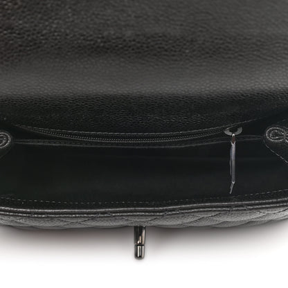 Chanel Caviar Quilted Mini Coco Handle Flap So Black 5 of 11