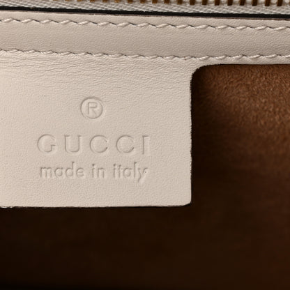 Gucci Calfskin Small Sylvie Shoulder Bag Off White 6 of 11