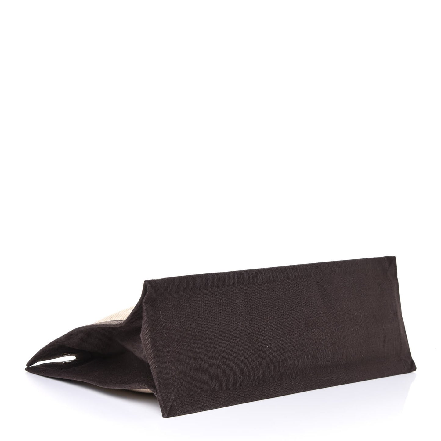 Linen Calfskin Rive Gauche Tote Natural