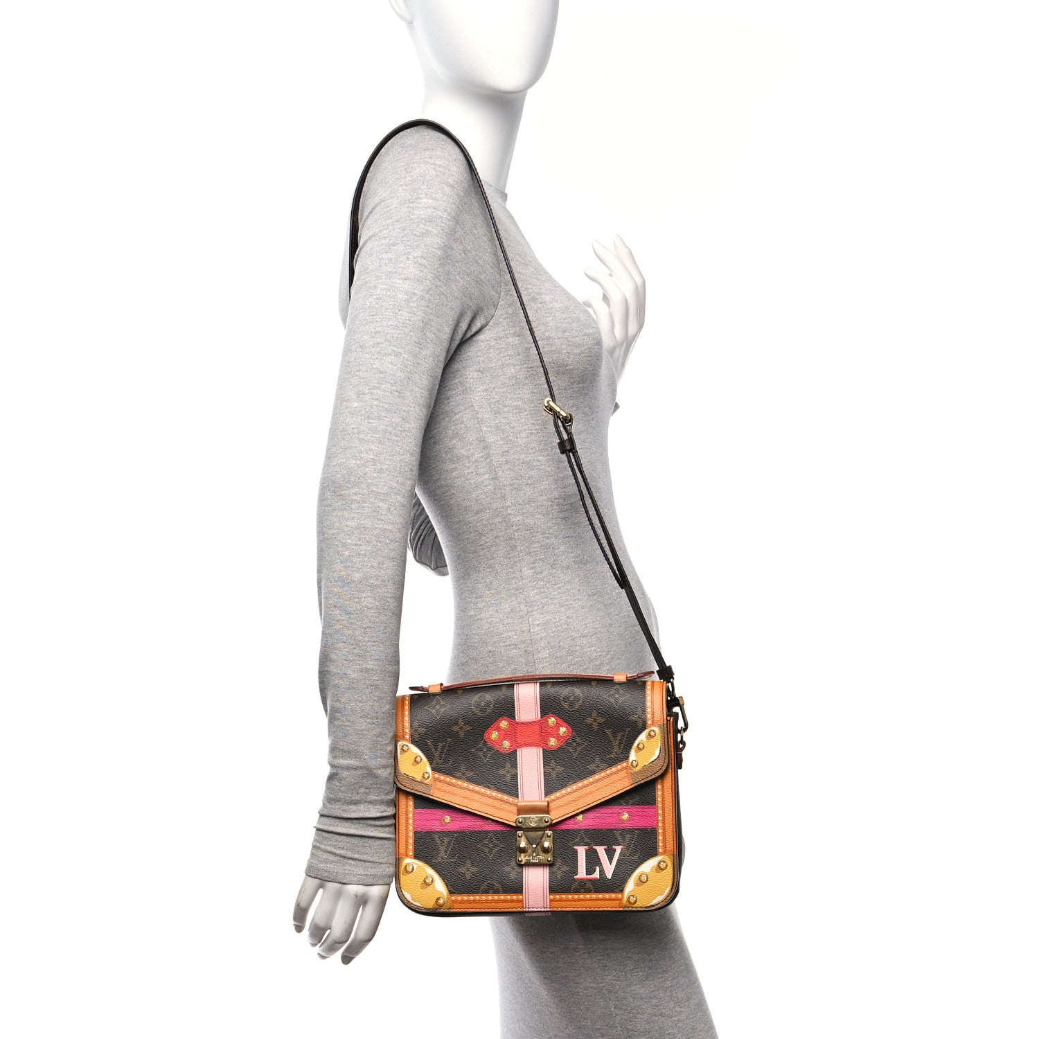 Louis Vuitton Monogram Summer Trunks Pochette Metis 2 of 11