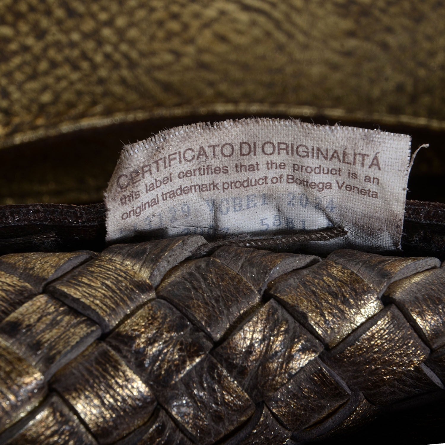 Bottega Veneta Intrecciato Large Cabat Platino Ossidato 7 of 8
