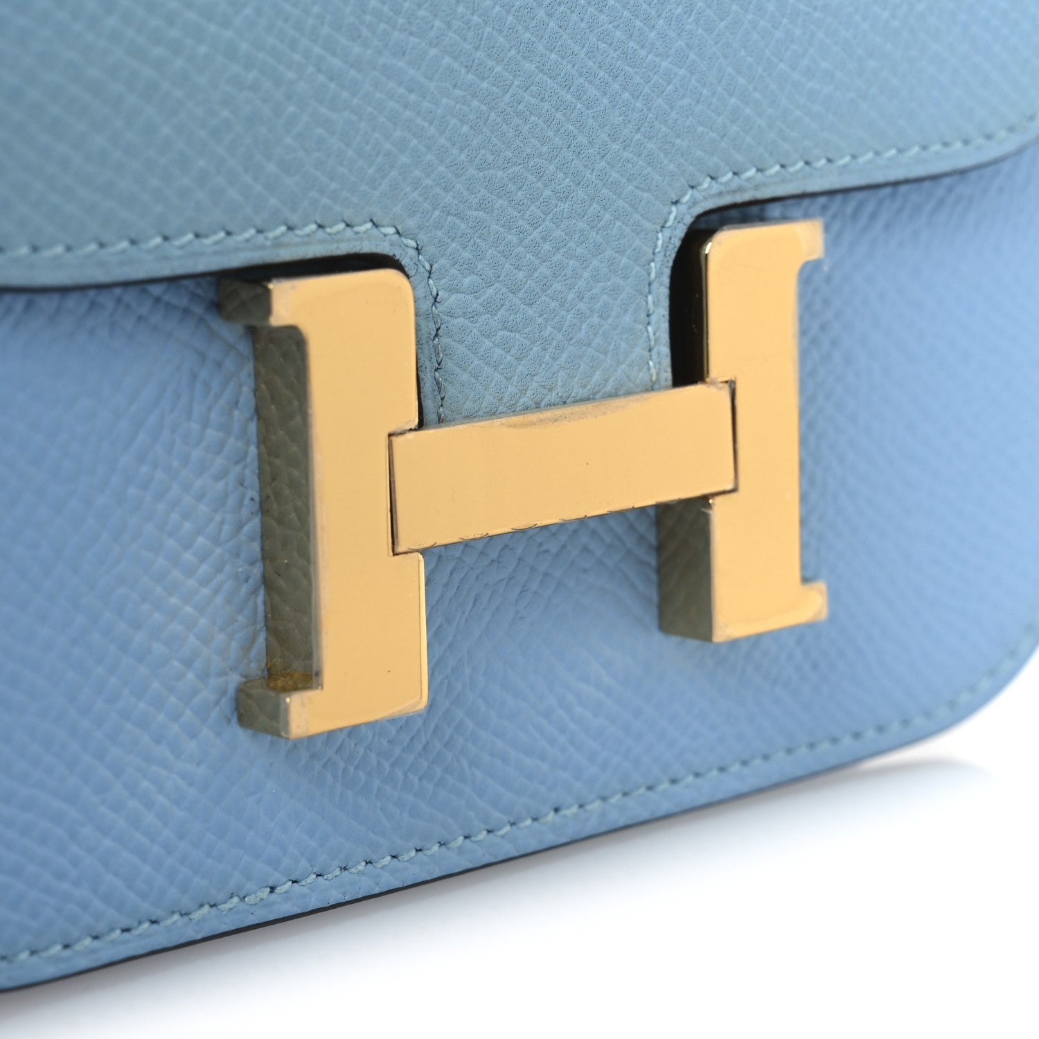 Hermes Epsom Constance Slim Wallet Celeste 9 of 10
