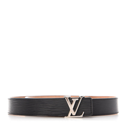 Louis Vuitton Epi 30mm LV Initiales Belt 80 32 Black 1 of 10