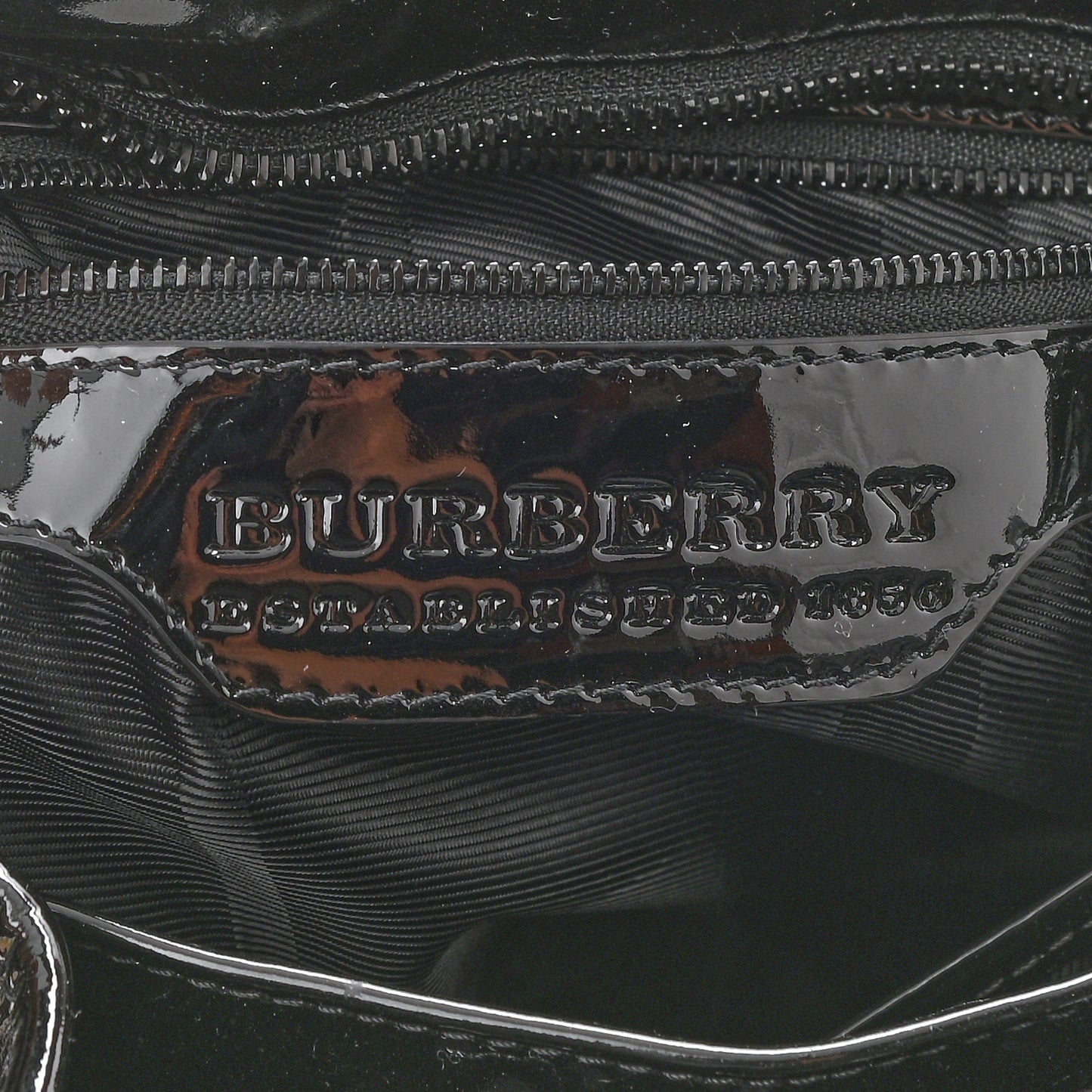 Prorsum Patent Studded Shoulder Bag Black