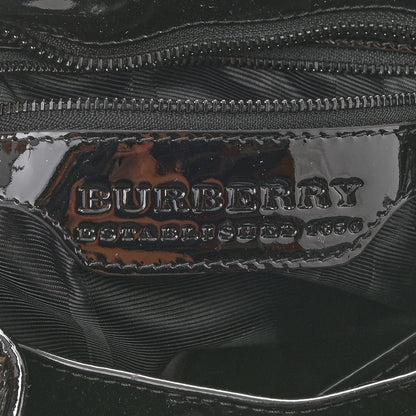 Burberry Prorsum Patent Studded Shoulder Bag Black 6 of 7