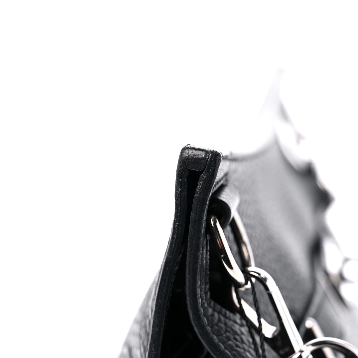 Hermes Taurillon Clemence Jypsiere 28 Black 17 of 18