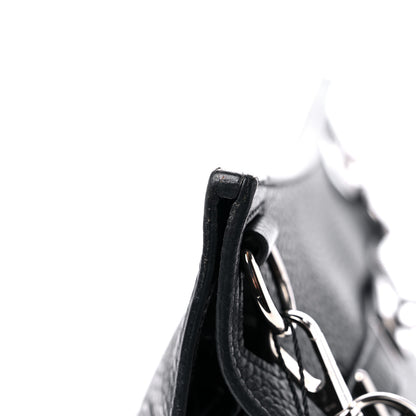 Hermes Taurillon Clemence Jypsiere 28 Black 17 of 18