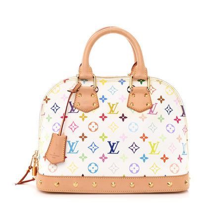 Louis Vuitton Monogram Multicolor Alma PM White 1 of 12