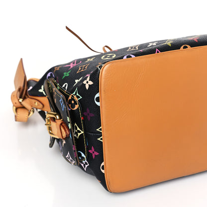 Louis Vuitton Monogram Multicolor Petit Noe Black 7 of 8