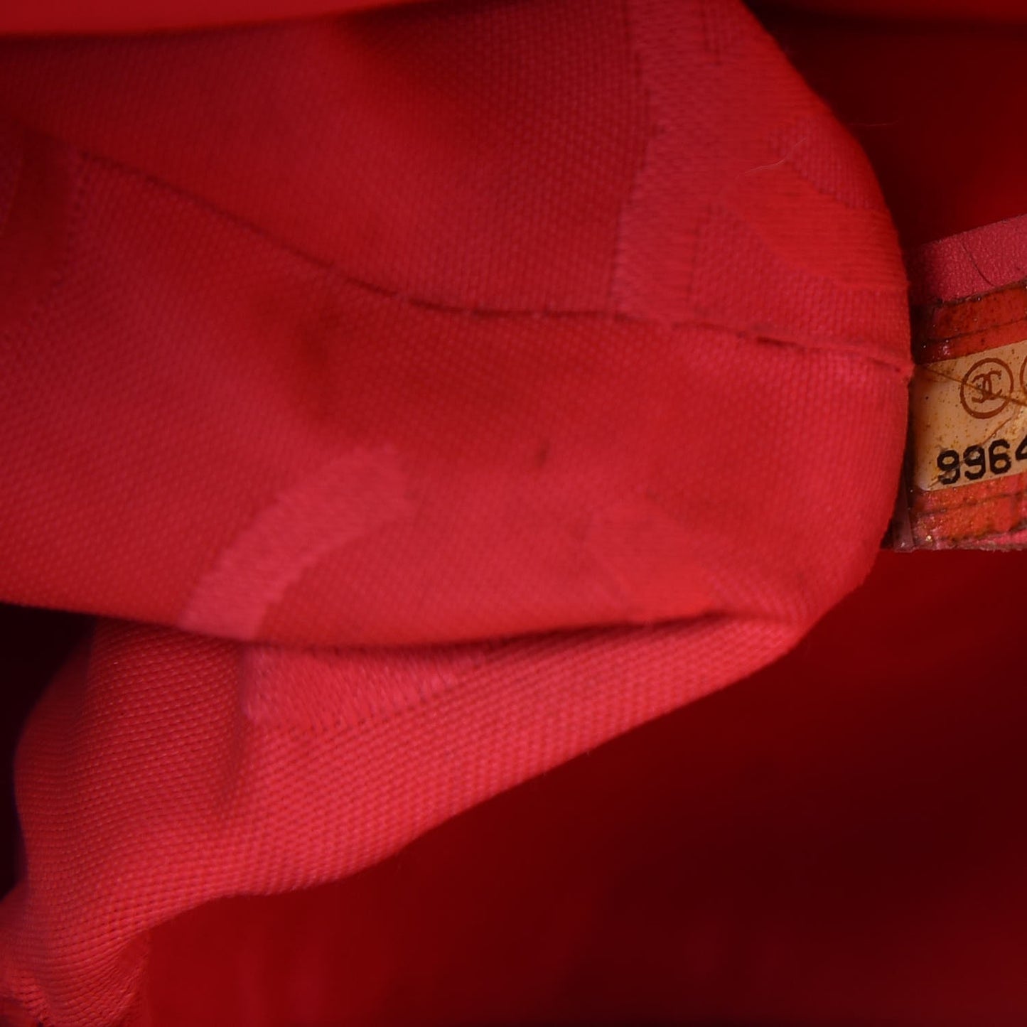 Calfskin Quilted Large Cambon Tote Black White