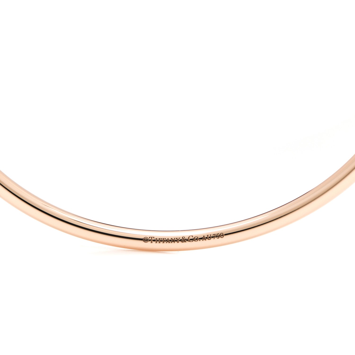 Tiffany 18K Rose Gold Pearl 8mm HardWear Ball Wire Bracelet 3 of 3